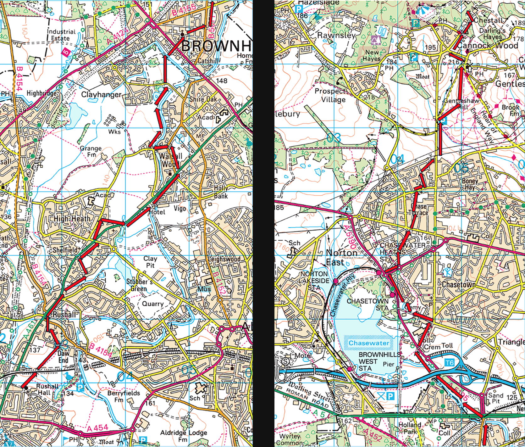 map of pilgrimage route 4.9.26
